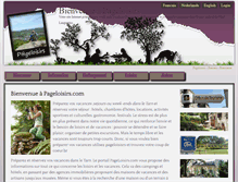 Tablet Screenshot of pageloisirs.com